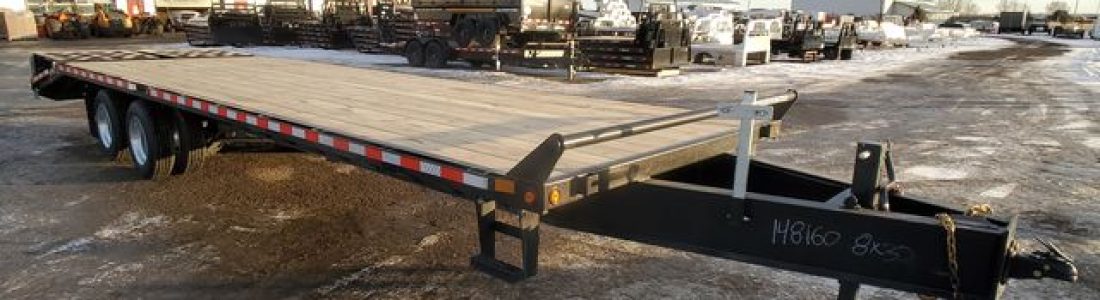 flat deck trailer rentals canada